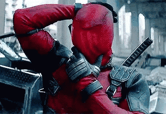 Deadpool head twist.gif