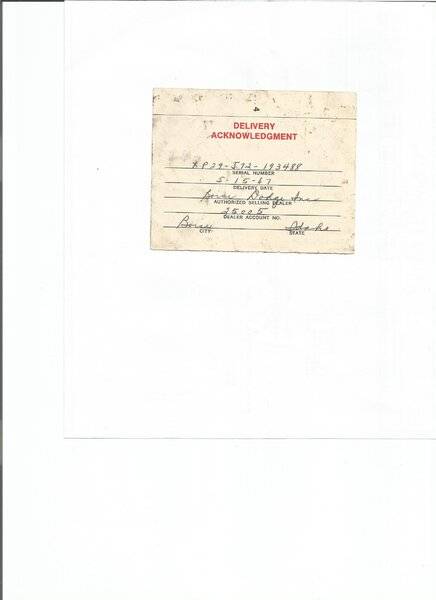 Delivery Acknowledgment 5-15-67 Boise Idaho.jpg