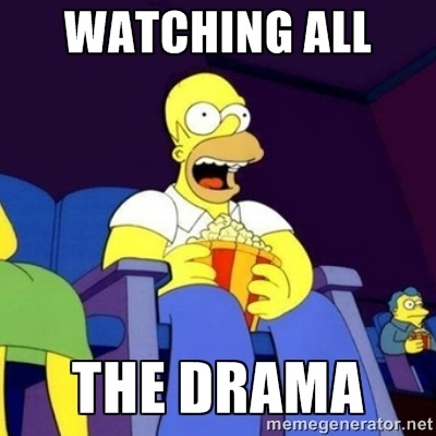 Drama Queen Popcorn watching all the drama.jpg