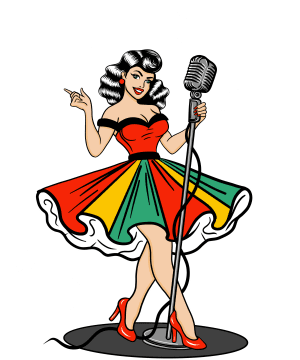 musicla notes girl