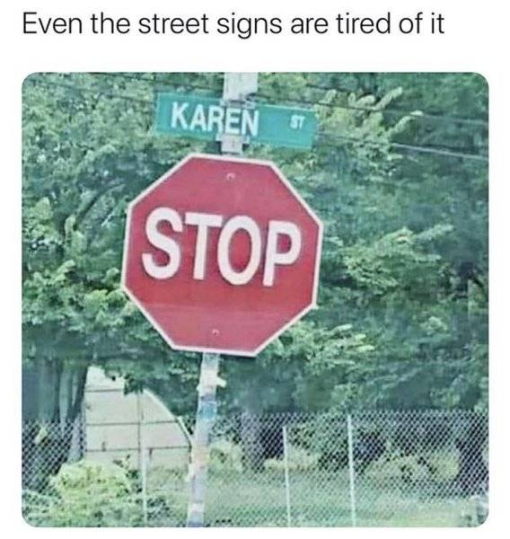 even-the-street-signs-are-tired-of-it-above-a-photo-of-a-sign-that-says-karen-st-above-a-stop-...jpg