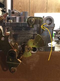 FOUND - Anyone with an Edelbrock Parts Carb? I Need a linkage | For B