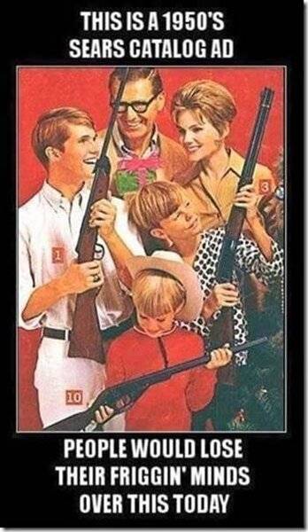 Gun Advert. 1950's Sears Catalog - people would go crazy over it now.jpg
