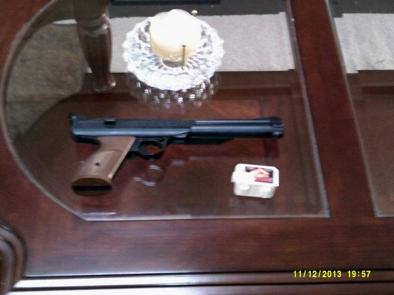 Gun Daisey .177cal 4.5mm Powerline 717 Target Air Pistol #2.JPG