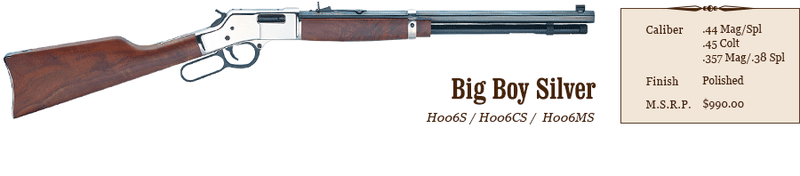 Gun Henry Repeaters 2015-Big Boys Silver lever action .44mag .45 Colt .357mag-.38 spl. $990.png