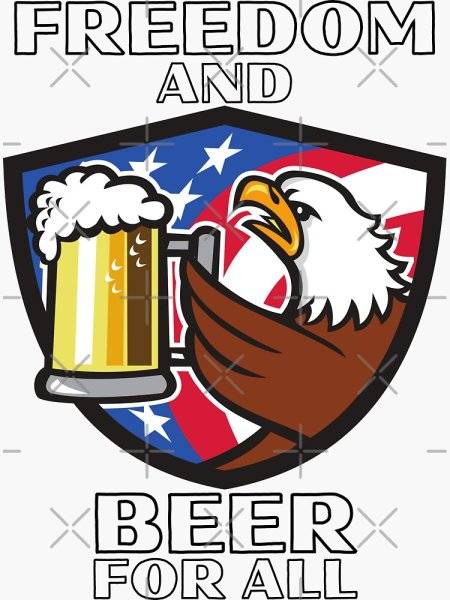 Happy 4th of July BEER & Freedom for ALL.jpg