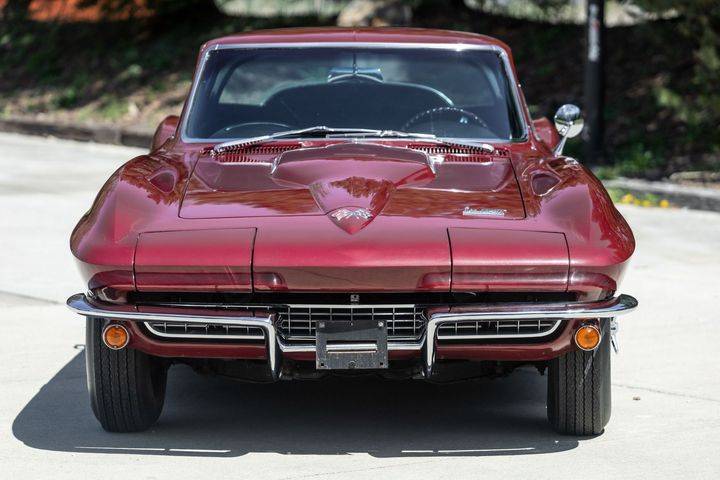 1966 Chevrolet Corvette Sting Ray Coupe with a 427, front