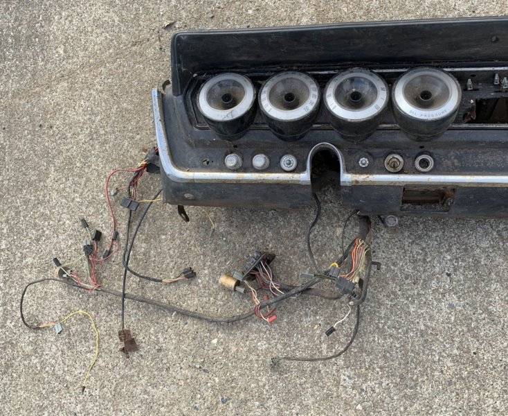 FOR SALE - 1966-67 Dodge Charger Dash Complete | For B Bodies Only