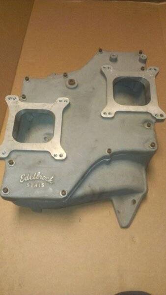 Intake Edelbrock 383-400 B-Low deck Str-15 #5 2x4bbl top.jpg