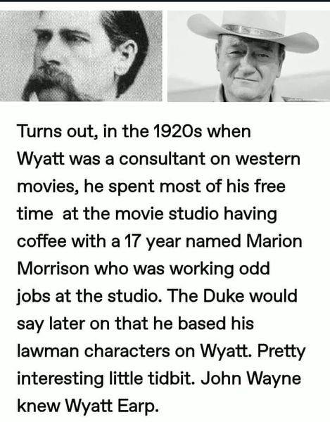 John Wayne a young lad Marrion Morrison style learned from Wyatt Earp.jpg