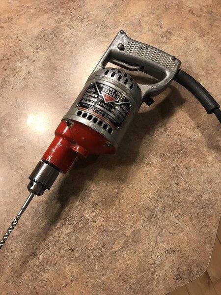 Millers falls electric shop drill