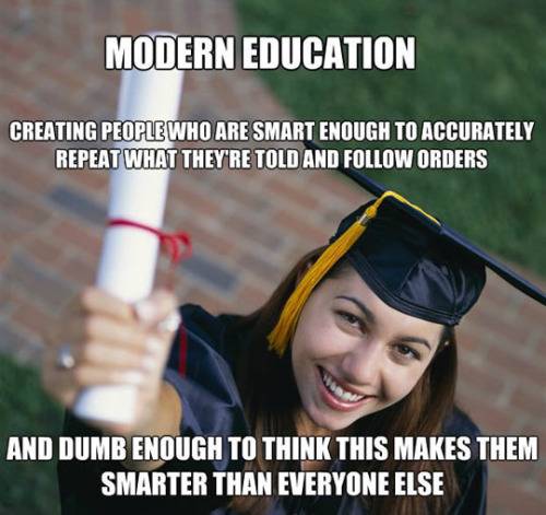 Liberal Indoctrination Educated Idiots Dumb enough to follow blindly.jpg