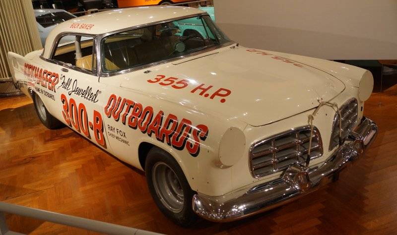 Misc Front End (16536) 1956 Chrysler 300B Kiekhaefer Race Team.jpg
