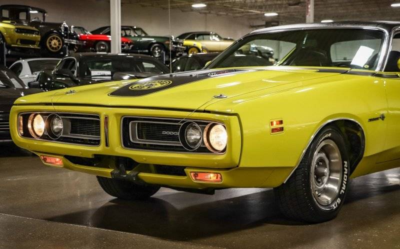 Misc Front End (16592) '71 Dodge Citron Yella Hemi Charger Super Bee.jpg