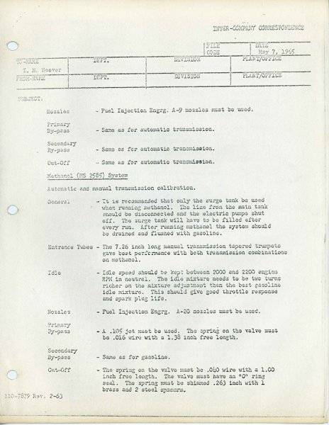 Mopar 65 AFX Hilborn FI Engineering memo from T.T. Coddington to T.M. Hoover #3.jpg