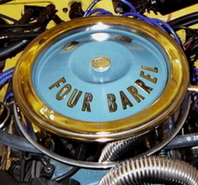 New 1972 Dart Swinger custom made 318 four barrel engine id plate.jpg