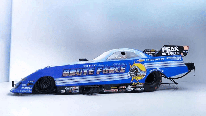NHRA John Force FC, Jack Beckman for 2025 INDY tribute a 50th anniverary Brute Force.png