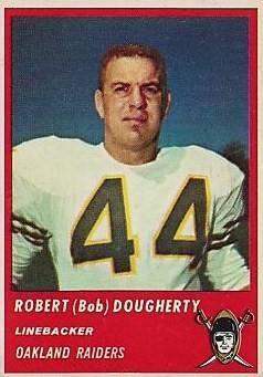 Oakland Raiders LB #44 Bob Dougherty 1960.jpg