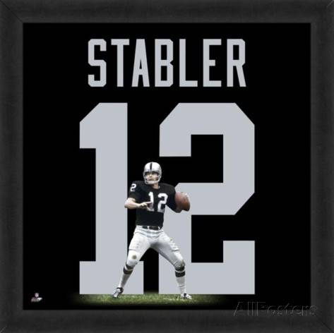 Oakland Raiders QB #12 Ken Stabler Superbowl 17 MVP winner.jpg
