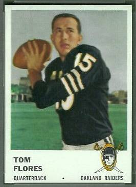 Oakland Raiders QB #15 Tom Flores 1961.jpg