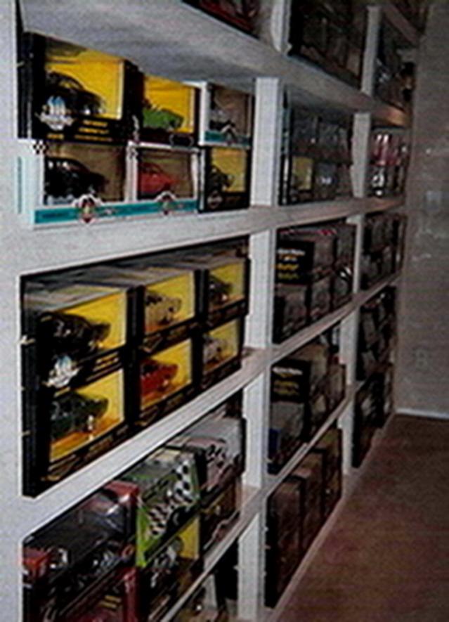 One wall of the 1 18 scale diecast cars.jpg