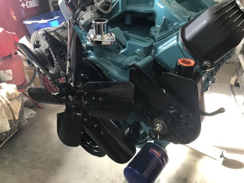 Power Steering Pump installed.JPG