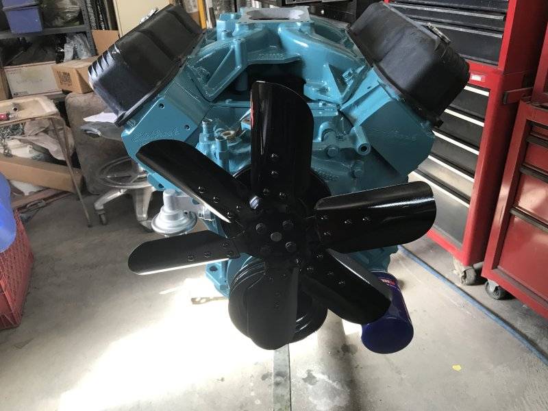 Pulley and Fan Installed.JPG