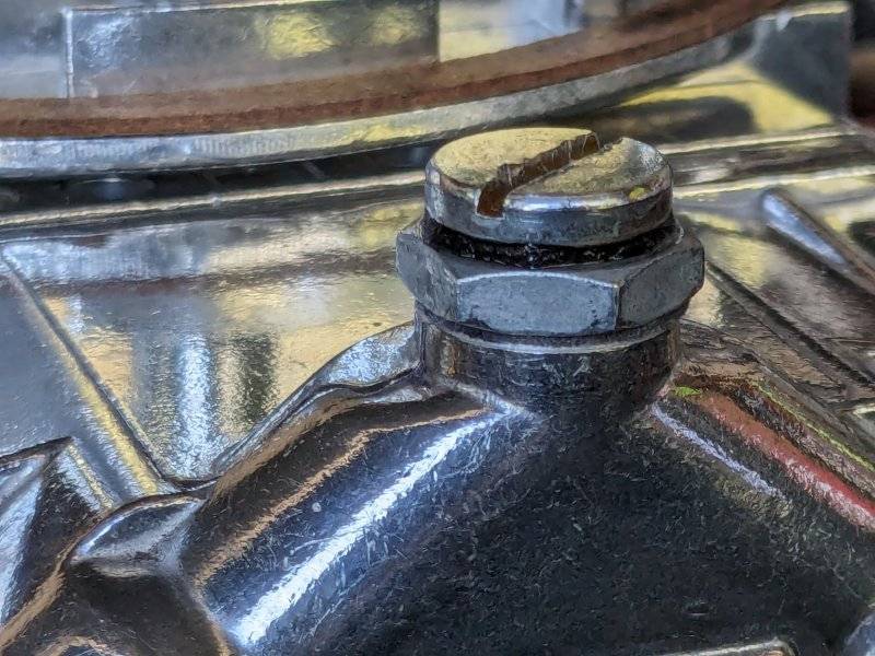 Holley Carb 2300 2BBL Fuel Bowl slowly draining internally!? For B Bodies Only Classic Mopar Forum