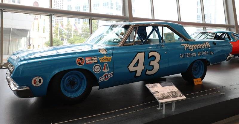 Richard Petty's '64 Plymouth Belvedere 2-Door Hardtop - NASCAR Hall of Fame, Charlotte, NC..jpg