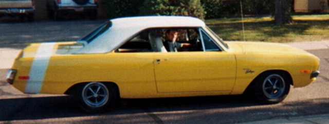 Rick's fist car -1972 Dart Swinger -in 2002 .jpg