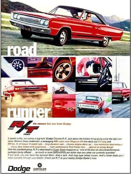 Road Runner - 67 Coronet RT Ad.jpg