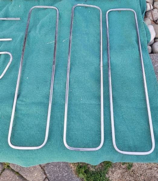 1964 Dodge Polara 500 Hardtop 2dr Rear Panel Trim Molding - Sold Individually  - Picture 1 of 3