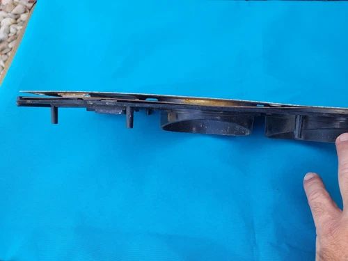 1970 70 DODGE PLYMOUTH B-BODY GTX CHARGER SUPER BEE RALLYE GAUGE WOODGRAIN PANEL - Picture 7 of 11