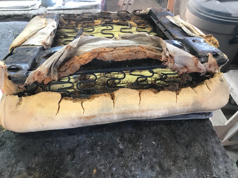 Seat foam crumbling.JPG
