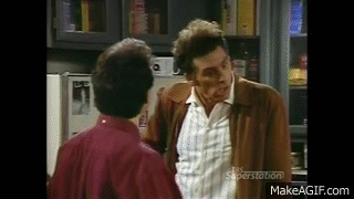 seinfeld Kramer giddy up.gif