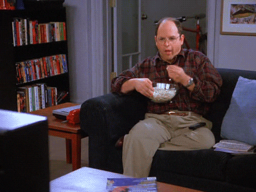 Seinfled George-Costanza-Eating-Popcorn.gif