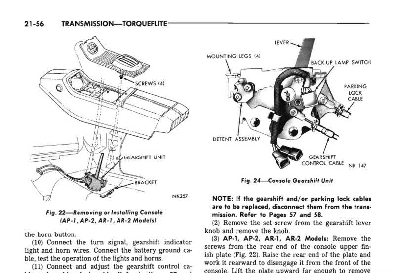 Reverse light switch For B Bodies Only Classic Mopar Forum