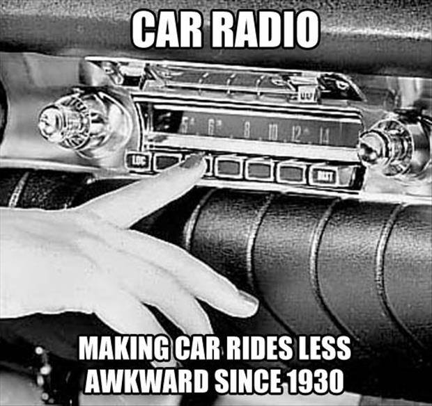Smiley Car Radio AM push button - Making car rides less uncomfortable since 1930.jpg
