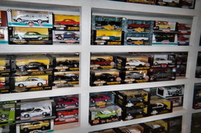 Some of my diecast collection including the unrestored 69 GTX convertible.jpg