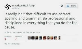 Spelling Nazi American Nazi Party Tweet.jpg