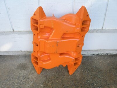 1959 60 RB 383 2bbl. Intake 002 (Small).JPG 1959 60 RB 383 2bbl. Intake 002 (Small).JPG