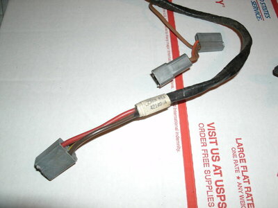 1970 Convert Top Dash Switch harness 002.JPG
