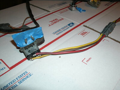 1970 Convert Top Dash Switch harness 006.JPG