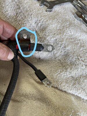 starter wire clamp circled.jpg