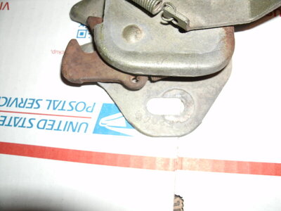 Seat belt bolts 70 ply Hood latch 007.JPG