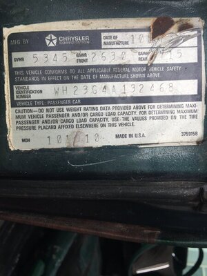 74 Charger door vin.JPG 74 Charger door vin.JPG
