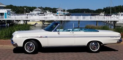 00 dmoore 64 Plymouth Sport Fury 426-S 1st  in class 2020 All Chrysler Nationals Carlisle, PA 13.jpg