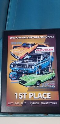 00 dmoore 64 Plymouth Sport Fury 426-S 1st  in class 2020 All Chrysler Nationals Carlisle, PA 11.jpg