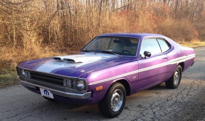 1972 Dodge Demon Plum Crazy Driver's Side Front.jpg
