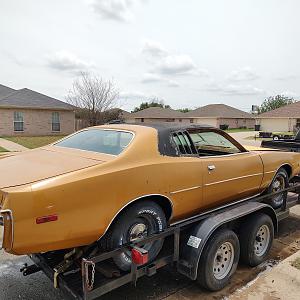 Preliminary pic's, potential 73 Charger SE build..